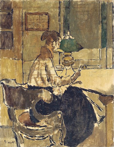 Christine Drummond Sickert, z domu Angus, kupuje żandarmerię autorstwa Walter Richard Sickert