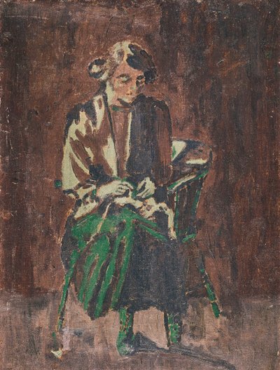 Ellen Sickert, lata 20. autorstwa Walter Richard Sickert