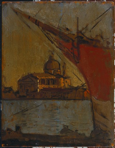 Il Redentore, z Zattere, Wenecja, ok. 1895-96 autorstwa Walter Richard Sickert