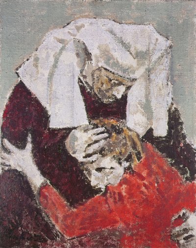 Julia i jej pielęgniarka, 1935/6 autorstwa Walter Richard Sickert