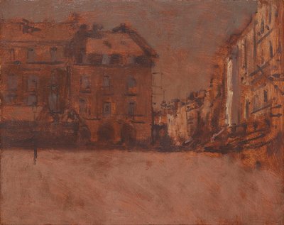 La Grande Rue, Dieppe (olej na płótnie) autorstwa Walter Richard Sickert