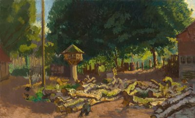 Tartak Torqueville (znany również jako Le Vieux Colombier) autorstwa Walter Richard Sickert