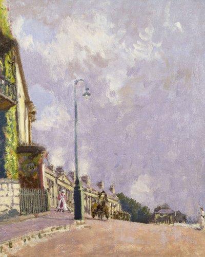 Dom pana Sheepshanka, Camden Crescent, Bath, ok. 1916-1918 autorstwa Walter Richard Sickert