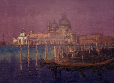 Nokturn, Dogana i Santa Maria della Salute autorstwa Walter Richard Sickert