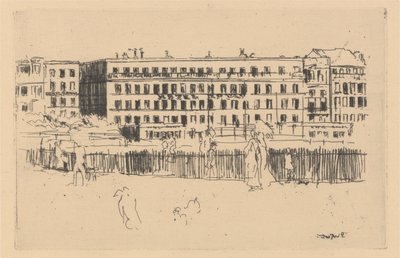 Stary hotel Royal Dieppe autorstwa Walter Richard Sickert