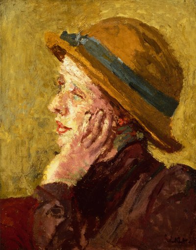 Portret damy (olej na płótnie) autorstwa Walter Richard Sickert