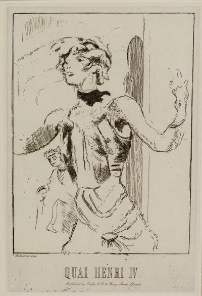 Quai Henryk IV autorstwa Walter Richard Sickert