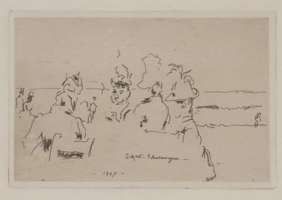 Scheveningen, Kaffeeklatsch (Plotki) autorstwa Walter Richard Sickert