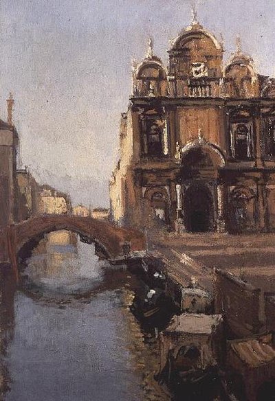 Scuola Grande di San Marco i Rio dei Mendicanti, Wenecja autorstwa Walter Richard Sickert