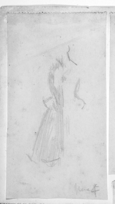 Szkic postaci kobiecej autorstwa Walter Richard Sickert