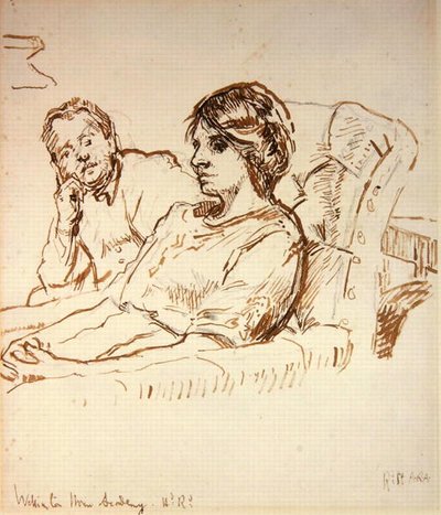 Studiuj dla „Mężulek i Marie” autorstwa Walter Richard Sickert