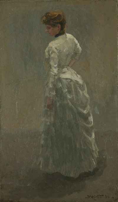 Szara Sukienka autorstwa Walter Richard Sickert