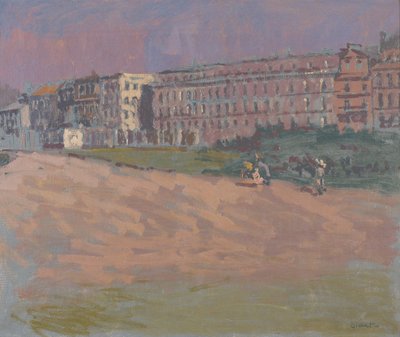 Hotel Royal, Dieppe, ok. 1900-01 (olej na płótnie) autorstwa Walter Richard Sickert