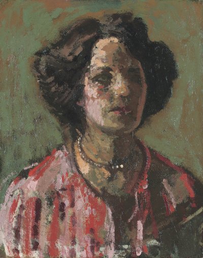 Naszyjnik z pereł, ok. 1907-08 autorstwa Walter Richard Sickert