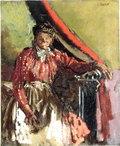 Kobieta siedząca na łóżku autorstwa Walter Richard Sickert