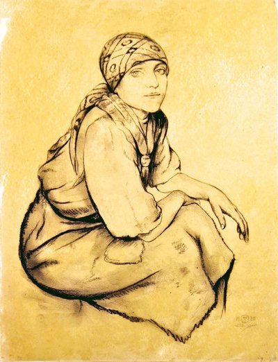 Cyganka autorstwa Walter Sauer