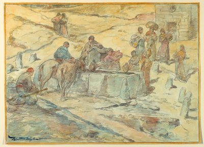 koryto wodne autorstwa Walter Shirlaw