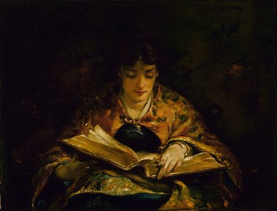 Wśród starych poetów, XIX wiek. autorstwa Walter Shirlaw