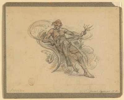Neptun autorstwa Walter Shirlaw