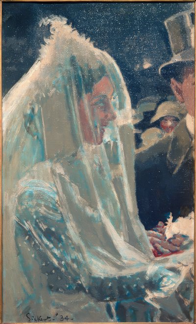 Ślub autorstwa Walter Sickert