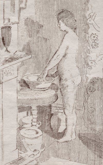 Sally: Mały talerz autorstwa Walter Sickert