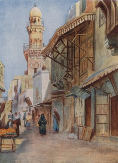 Meczet Sułtana Bibarsa, Kair autorstwa Walter Spencer Stanhope Tyrwhitt
