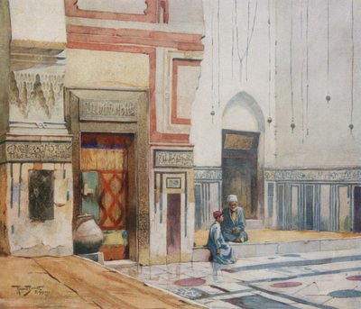 Meczet El Ghoree, Kair autorstwa Walter Spencer Stanhope Tyrwhitt