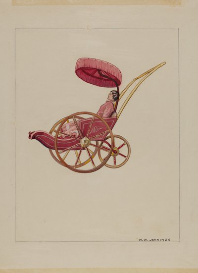 Wózek dla lalek autorstwa Walter W. Jennings
