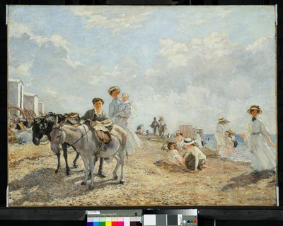 Na plaży autorstwa Walter Westley Russell