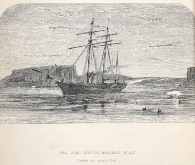 Lis opuszcza wyspę Beachey, 1859 autorstwa Walter William May