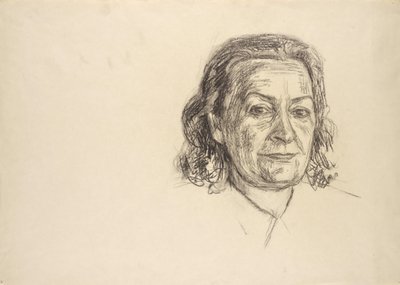 Portret Adele List autorstwa Walther Gamerith