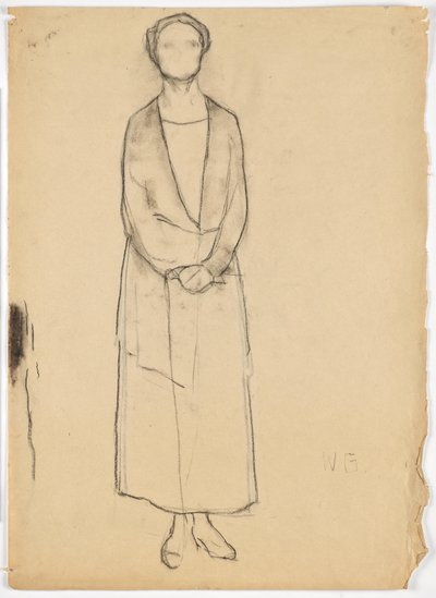 Portret damy autorstwa Walther Gamerith