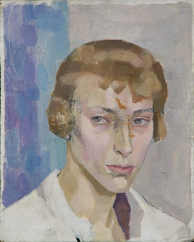 portret damy autorstwa Walther Gamerith