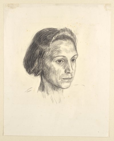 Portret damy autorstwa Walther Gamerith