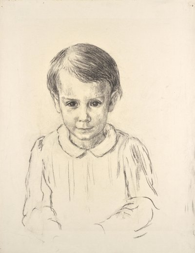 Portret dziecka autorstwa Walther Gamerith