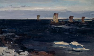 Podróż odkrywcza / Krajnew autorstwa Wassili Wassiljewitsch Krajnew