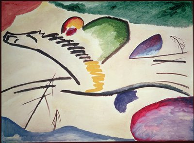 Abstrakcyjny koń, 1911 autorstwa Wassily Kandinsky