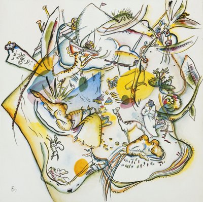 Afryka autorstwa Wassily Kandinsky