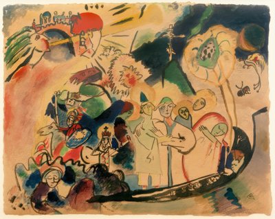 Dzień Wszystkich Świętych autorstwa Wassily Kandinsky