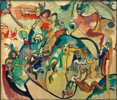 Dzień Wszystkich Świętych II autorstwa Wassily Kandinsky