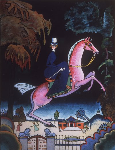 Amazonka, 1918 autorstwa Wassily Kandinsky