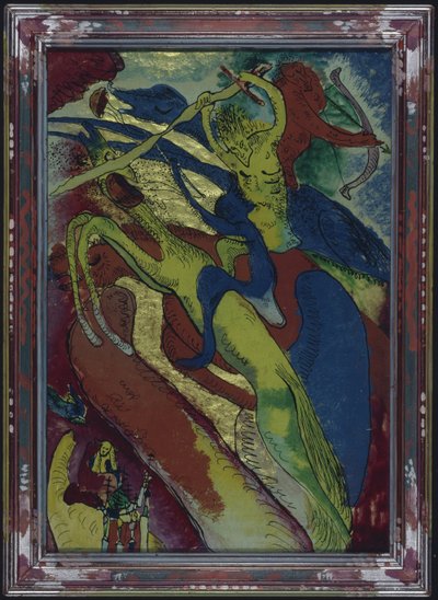 Apokaliptyczni Jeźdźcy I autorstwa Wassily Kandinsky