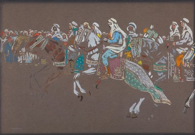 Kawaleria arabska, 1905. autorstwa Wassily Kandinsky