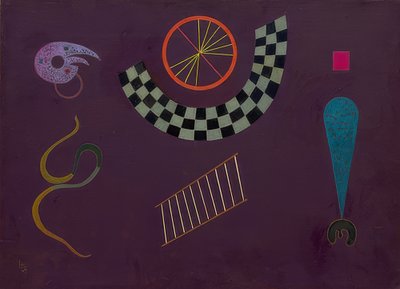 Zespół z Karrees. 1944 autorstwa Wassily Kandinsky