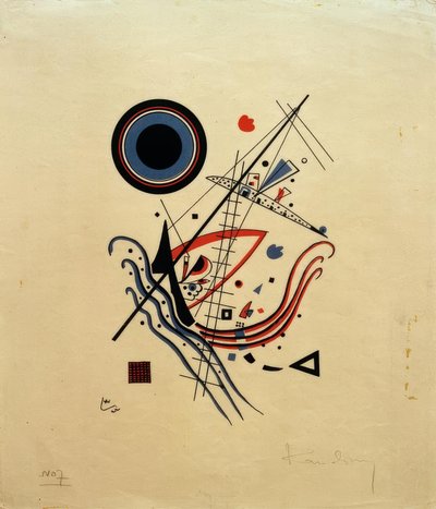 Niebieski autorstwa Wassily Kandinsky