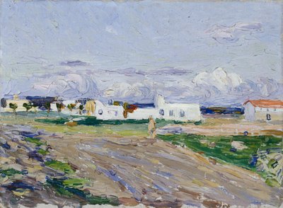 Widok z hotelu St Georges w Tunisie autorstwa Wassily Kandinsky