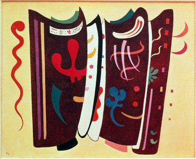Brązowy z dodatkiem autorstwa Wassily Kandinsky