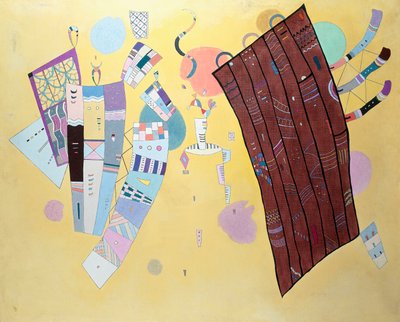 Delikatne Napięcia autorstwa Wassily Kandinsky