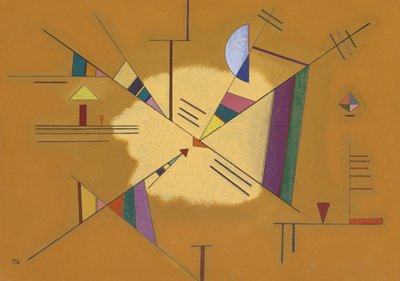 Przekątna, 1930 autorstwa Wassily Kandinsky