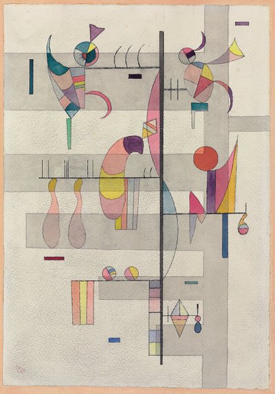 Dystrybucja autorstwa Wassily Kandinsky